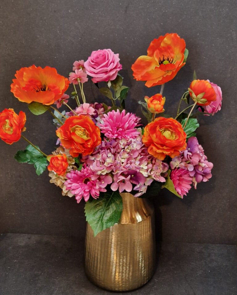 Pink & orange